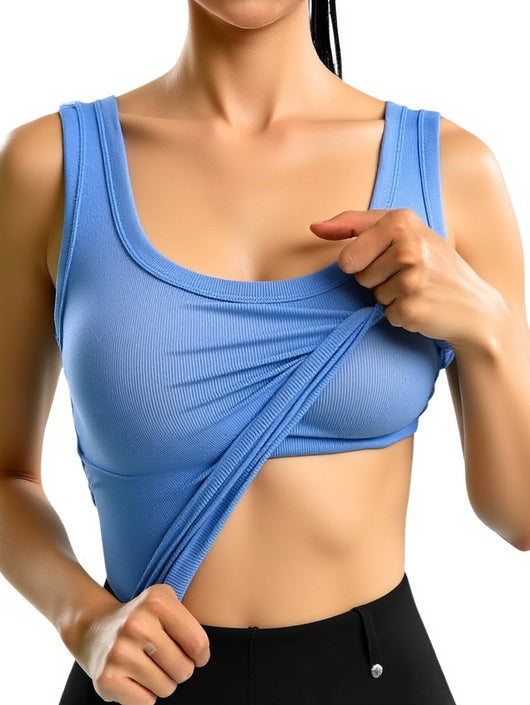 Musculosa Acolchada con Tirantes Ajustables - Comodidad Premium para Uso Diario - Image 37