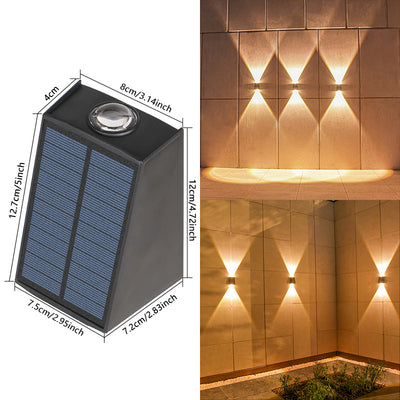 Lámpara Solar de Pared para Exterior - Iluminación Decorativa de Patio - Image 16