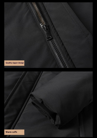 Chaqueta de Invierno para Hombre con Forro Grueso Tipo Borrego - Image 14