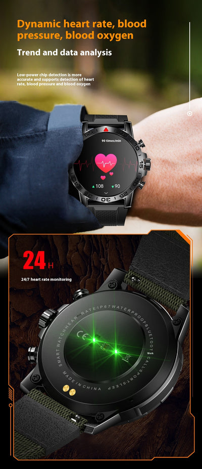 Reloj Inteligente con Llamadas Bluetooth, Monitoreo Cardíaco y Múltiples Deportes - Image 13