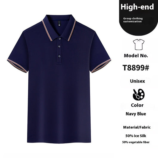 Polo de Trabajo Solona con Efecto Frío y Combinación de Colores - Image 13