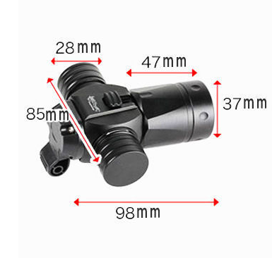 Linterna Frontal de Buceo LED Recargable - Luz Submarina Potente - Image 9