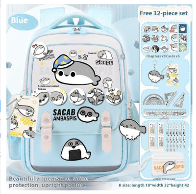 Mochila Escolar Ergonómica Turtle - Gran Capacidad y Alivio de Carga - Image 13