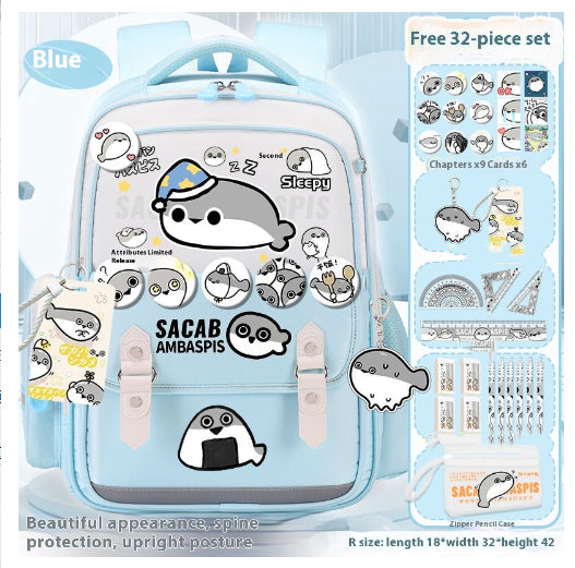 Mochila Escolar Ergonómica Turtle - Gran Capacidad y Alivio de Carga - Image 13