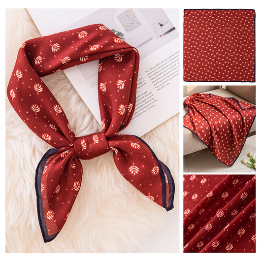 Pañuelo de Seda Emulada 70cm - Accesorio de Moda Versátil - Image 14
