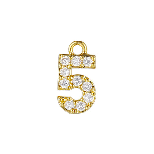 Joyas Chapadas en Oro con Números de Año de Nacimiento Personalizables - Image 10