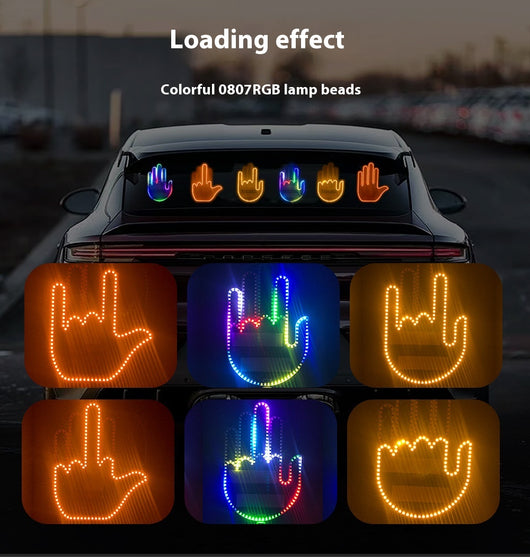 Luz de Gesto para Auto con Alerta Anticolisión Multifunción - Image 23