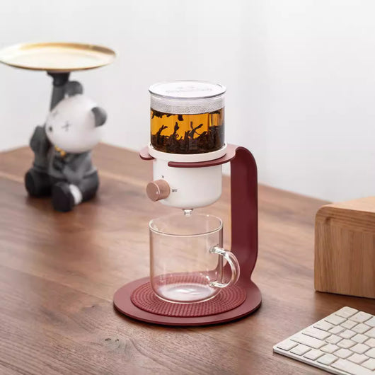 Tetera Japonesa Minimalista con Diseño de Goteo