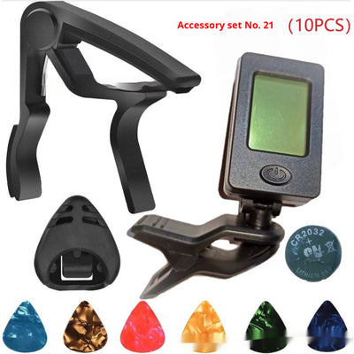 Kit Completo de Accesorios para Guitarra - Púas, Cuerdas y Estuche - Image 26