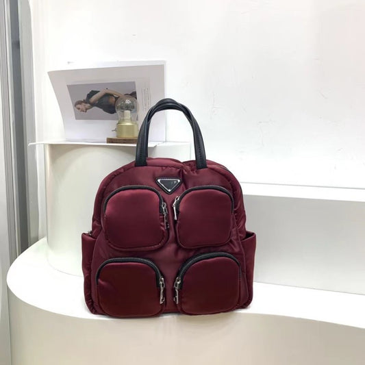 Mochila Escolar Pequeña de Satén Seda con Cojín de Aire - Image 2