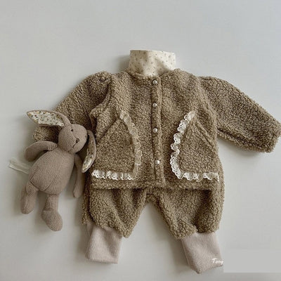 Abrigo Infantil Acolchado Térmico para Invierno - Image 9