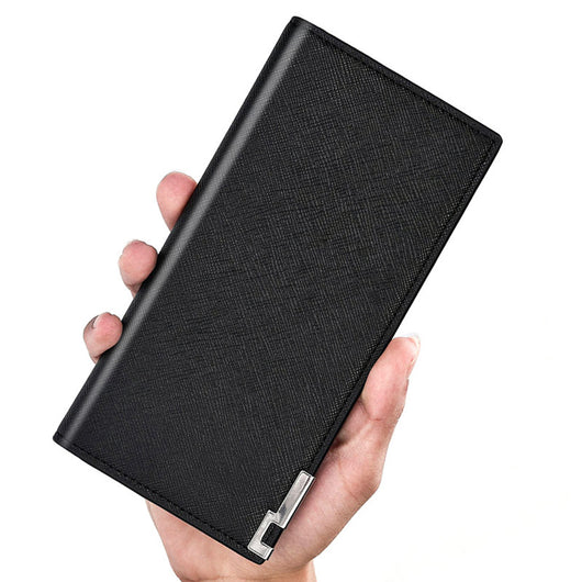 Cartera Larga de Cuero para Hombre - Image 4