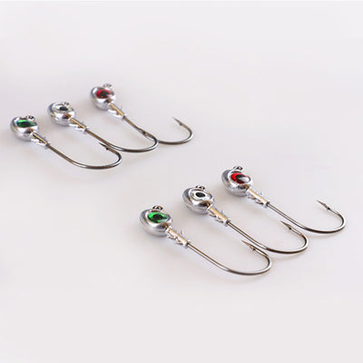 Anzuelo Jig Cambrian Big Eye con Cabeza de Pez - Image 11