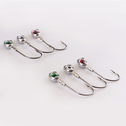 Anzuelo Jig Cambrian Big Eye con Cabeza de Pez - Image 11