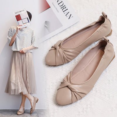 Zapatos Mocasín de Cuero para Mujer - Comodidad Suave Verano - Image 7