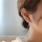 Aretes Largos Mariposa sin Perforación - Clip para Oreja Versátil y Elegante