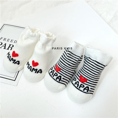 Calcetines Arcoíris para Bebé - Amor a Papá y Mamá - Image 10