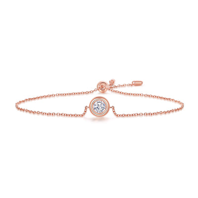 Pulsera de Plata 925 Estilo Ins con Diamantes - Diseño Minimalista y Elegante - Image 4