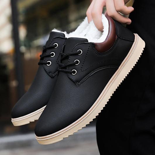 Zapatos Casuales de Invierno para Hombre con Forro de Terciopelo - Image 15