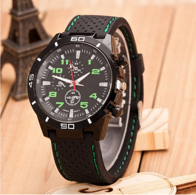 Reloj Deportivo para Hombre con Correa de Diseño Automovilístico - Image 3