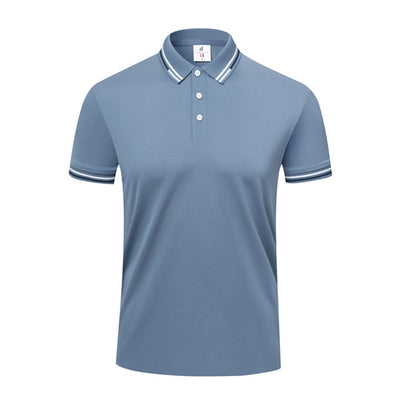 Polo Casual de Algodón ICE con Solapa - Manga Corta para Verano - Image 10