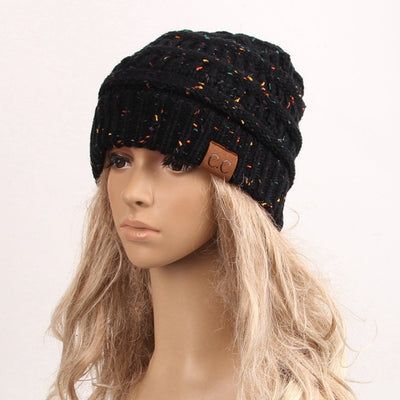 Gorro Tejido de Moda para Dama Multicolor Cálido - Image 2