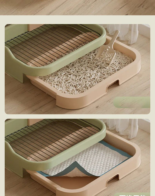 Bandeja Sanitaria Portátil para Perros y Cachorros - Entrenamiento de Baño Interior - Image 15
