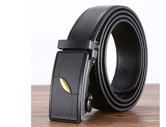 Cinturón de Cuero para Hombre con Hebilla Automática - Image 5
