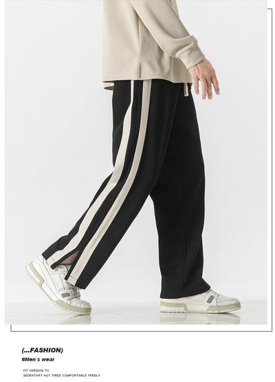 Pantalones Casuales Hombre Rayas Finas - Image 12