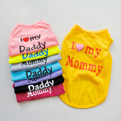 Chaleco para Mascotas Estilo Clásico Mamá Papá - Image 52