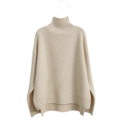 Suéter Cuello Alto de Cachemira Premium