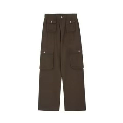 Pantalones Casuales Multibolsillos Estilo Industrial - Image 3