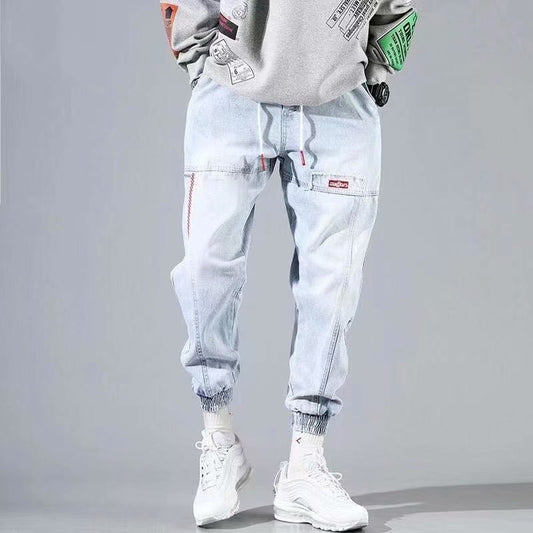 Pantalones Harem Casuales Talla Grande para Hombre