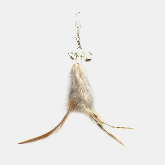 Cabeza de Caña Reemplazable con Plumas de Faisán para Juguete Interactivo de Gatos - Image 14