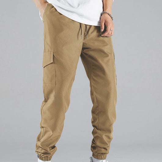 Pantalones de Trabajo con Múltiples Bolsillos Estilo Urbano - Image 9