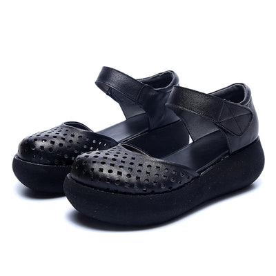 Zapatos Casuales Retro con Perforaciones - Image 11