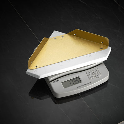 Repisa Triangular de Mármol Estilo Nórdico Minimalista para Baño - Image 27