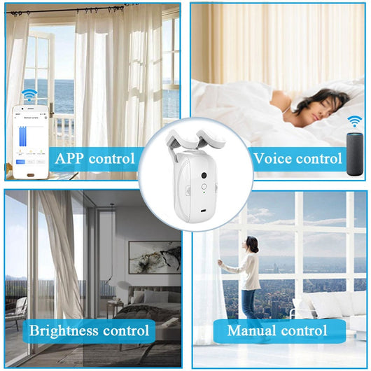 Controlador Inteligente de Cortinas Bluetooth con Diseño Moderno - Image 3