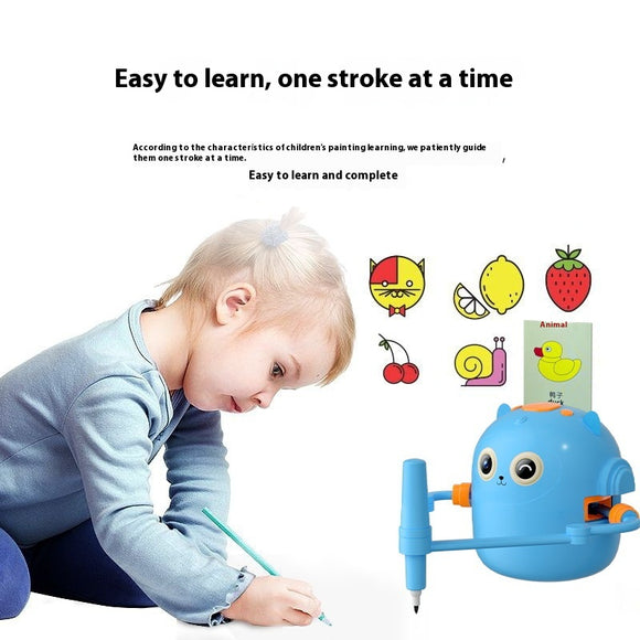 Robot Pintor Inteligente con Automatización para Niños 3-8 Años