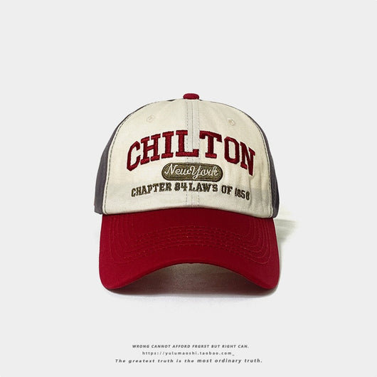 Gorra de Béisbol Retro con Combinación de Colores para Bebé - Protección Solar Verano - Image 17