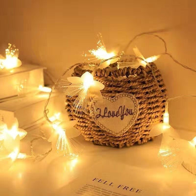 Guirnalda de Luces LED con Fibra Óptica Floral Intermitente para Bodas - Image 4