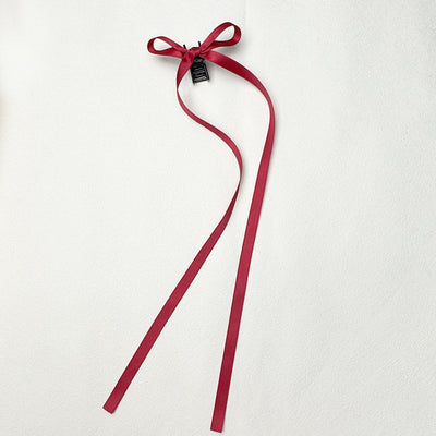 Pinza para Cabello Tipo Garra con Moño de Cinta de 36cm - Poliéster Algodón - Image 9