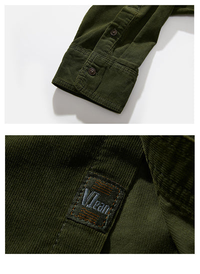 Camisa de Trabajo Talla Grande para Hombre - Algodón Manga Larga Deportiva - Image 12