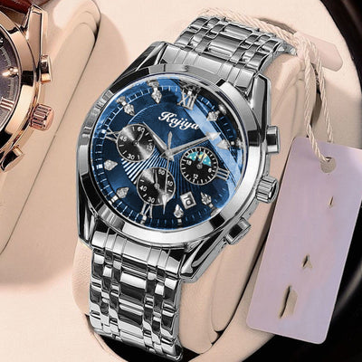 Reloj Automático para Hombre Acero Inoxidable Resistente al Agua Luminoso - Image 16