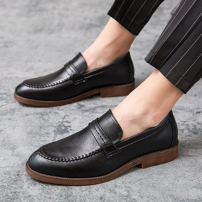 Zapatos de Cuero Casual para Hombre - Estilo Empresarial - Image 6