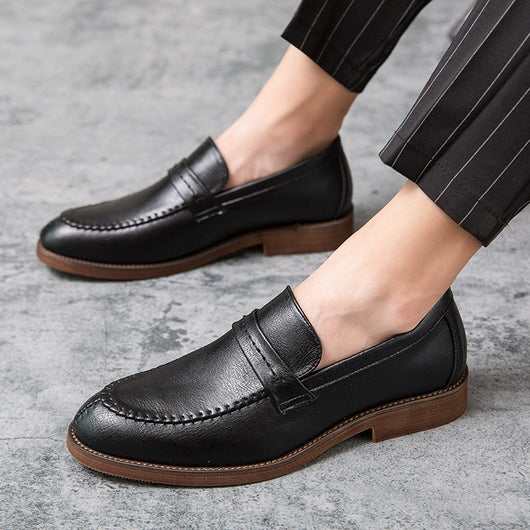 Zapatos de Cuero Casual para Hombre - Estilo Empresarial - Image 6