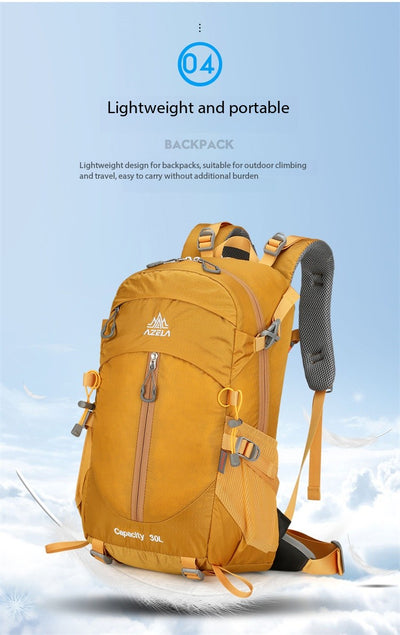 Mochila de Trekking AZELA 30L - Backpack Resistente para Senderismo y Camping - Image 22