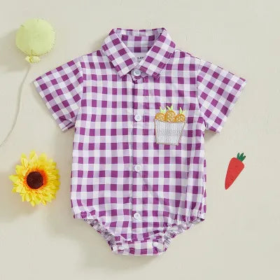 Camisa Infantil a Cuadros para Primavera y Otoño - Image 2