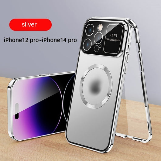 Funda Magnética de Vidrio Templado Doble Cara para Teléfono - Image 9