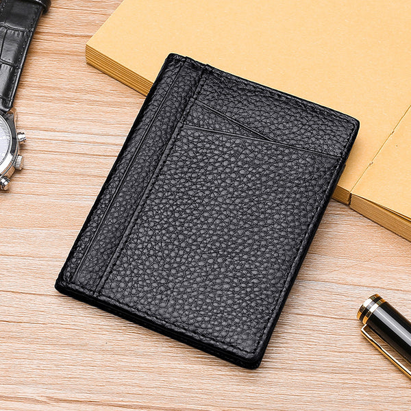 Cartera Ejecutiva de Cuero Genuino para Tarjetas - Diseño Premium Minimalista - Image 5